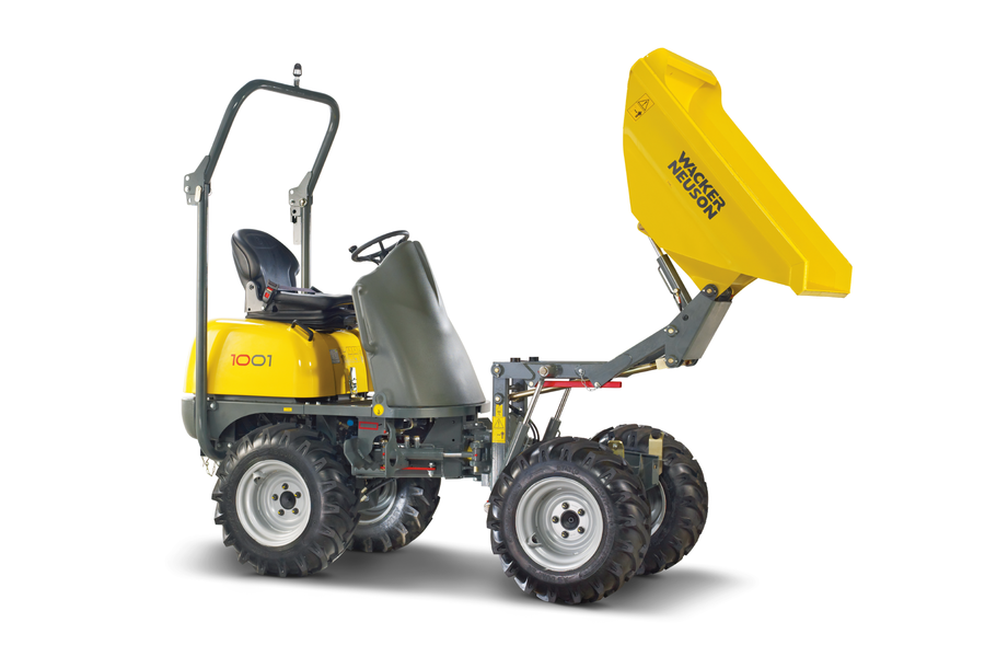 1001_a.png Wacker Neuson Raddumper 1001 mit Hochkippmulde 1.000kg Zuladung – Bild 1