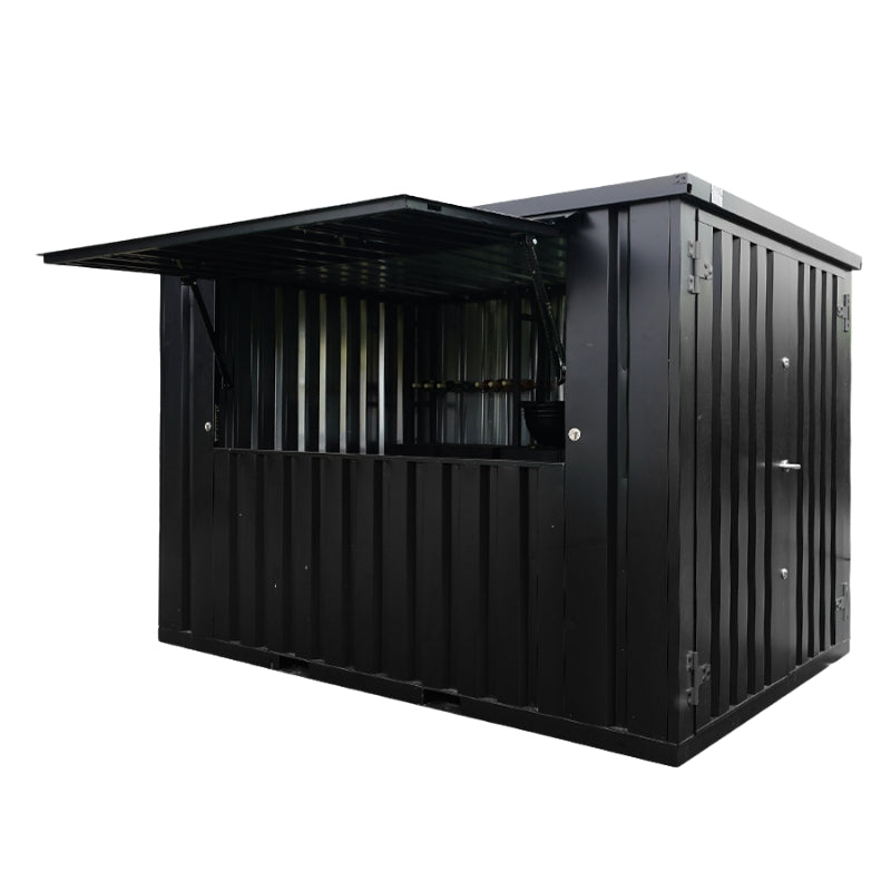 2-1.jpg BARCONTAINER 3×2 XL METER SCHWARZ RAL 9005 – Bild 1