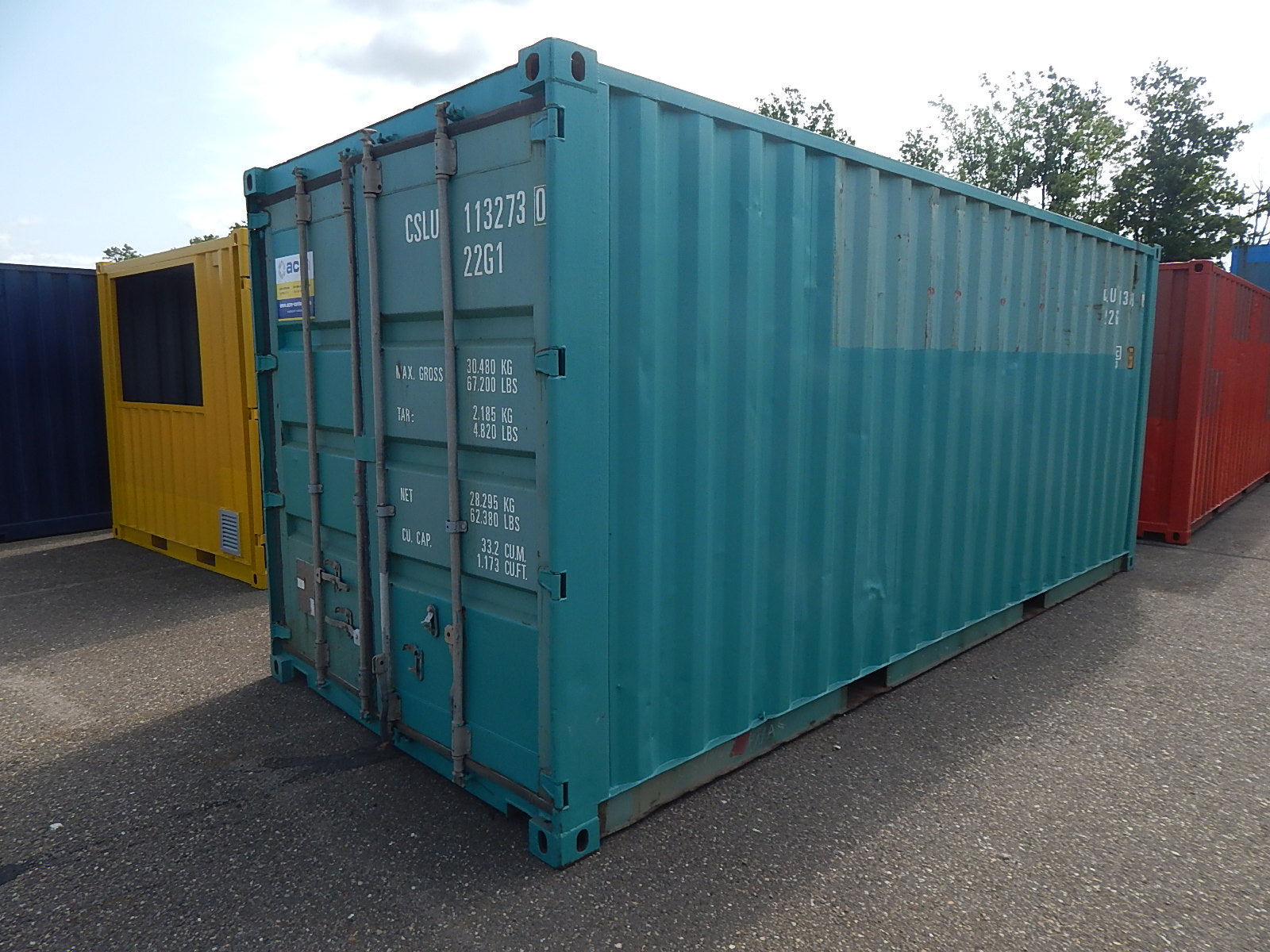20ftBgrade.jpg 20 Fuss Seecontainer | Standard | Gebraucht | B – Bild 1