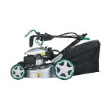 Benzin Rasenmäher – 3PS | 46cm Schnittbreite | 60L Fangkorb | Antrieb | E-START-Neu – Bild 6