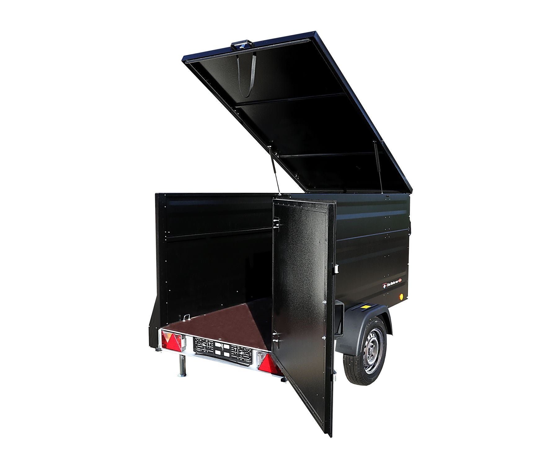 4Z9A6259-frei_2_1920x1920_60fe5fe8-a5cd-472d-8021-2bc1bfa12b0c.jpg TPV Kofferanhänger 1300kg KT-EB3 Plus Bordwanderhöhung Geschlossen Gebremst Schwarz – Bild 1