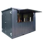 Bar Container 3×2 Meter Anthrazit RAL 7016 – Bild 2