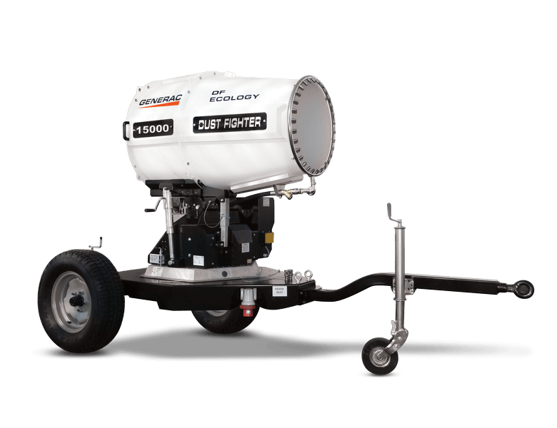 DF15000-fronte-lato-destro-e1495806919884.png GENERAC Dust Fighter DF 15000 elektrischbetriebenes Staubbindesystem – Bild 1