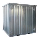 Lagercontainer 2×2 Meter Galvanisiert Doppeltür Kurze Seite-Neu - Image 2