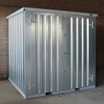 Lagercontainer 2×2 Meter Galvanisiert Doppeltür Kurze Seite-Neu - Image 3