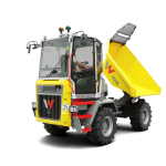 Wacker Neuson Dual View Raddumper DV60-2 mit Drehkippmulde 6.000kg Zuladung