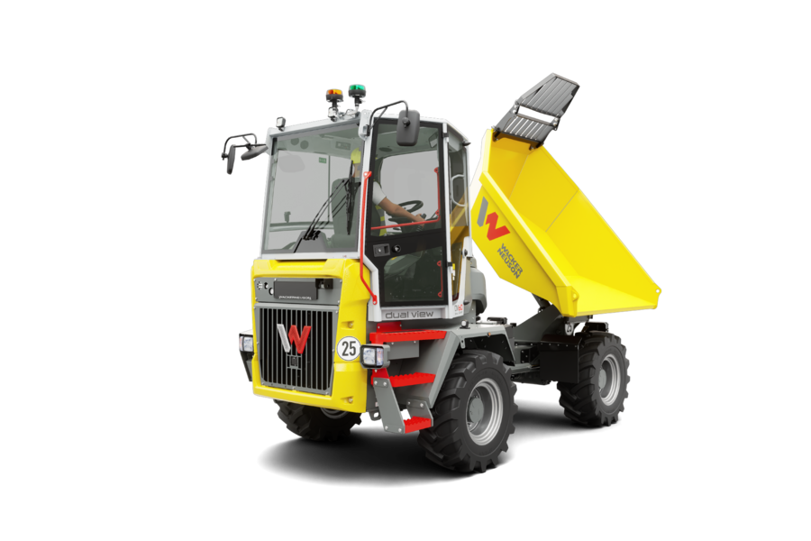 DV60_DK.png Wacker Neuson Dual View Raddumper DV60-2 mit Drehkippmulde 6.000kg Zuladung – Bild 1