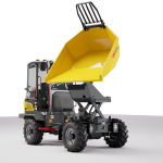 Wacker Neuson Raddumper DW30-2 mit Hochkippmulde drehbar 3.000kg Zuladung