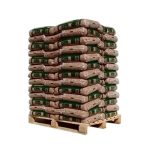 DS Energies Holzpellets DINplus / ENplus A1 – 975 kg Palette (65 x 15 kg) PEFC zertifizierte Nadelholz Pellets für effizientes Heizen