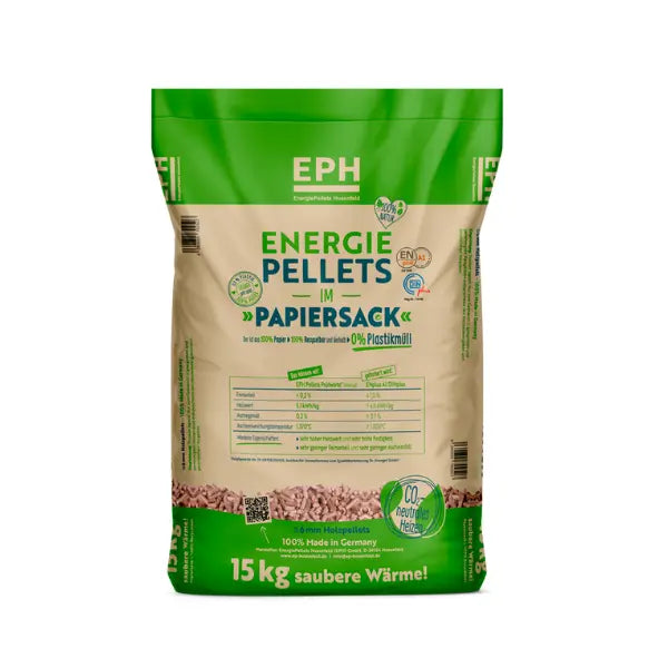Designsanstitre_1.jpg EPH Holzpellets ENplus A1 Premium – 975 kg Palette mit 65 x 15 kg Papiersäcken – Bild 1