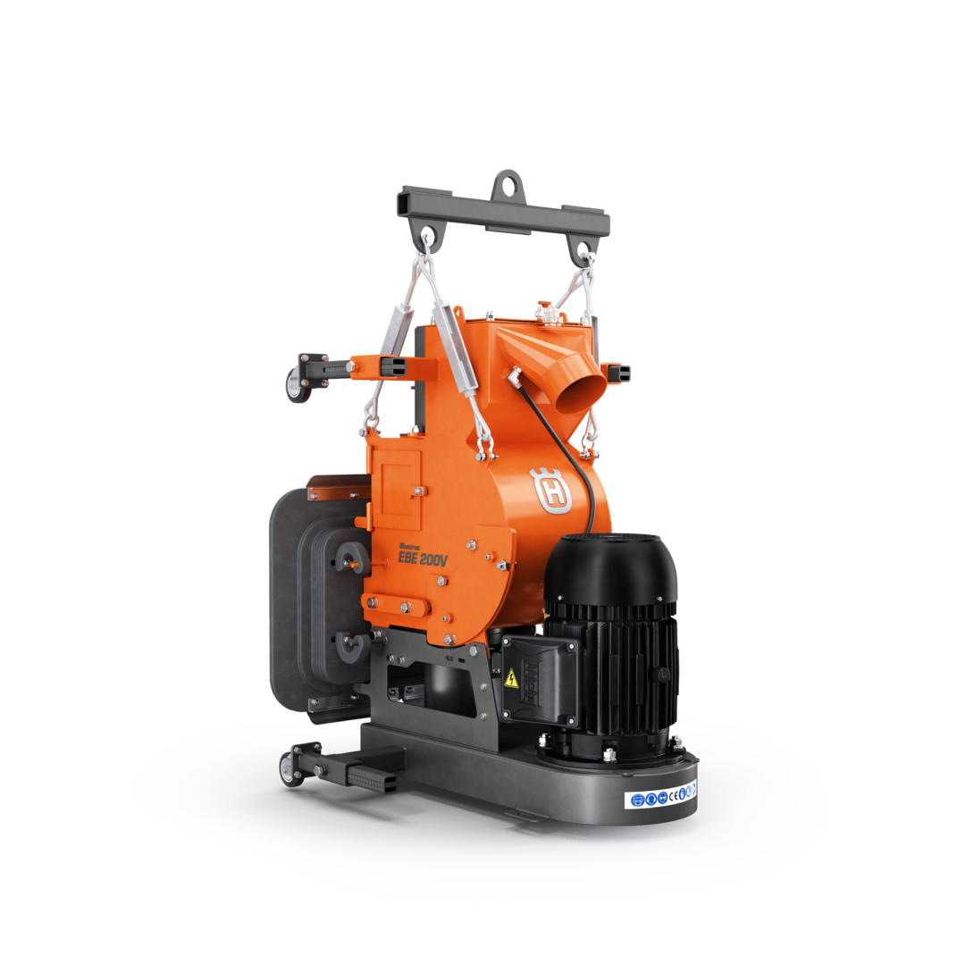 EBE_200V.png BLASTRAC-HUSQVARNA EBE 200V – Stahlstrahlmaschine – Bild 1