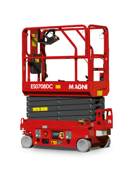 MAGNI ES0708DC Elektro-Scherenarbeitsbühne 7,6 mtr.