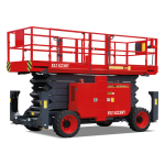 MAGNI ES1523RT.2 Elektro-Scherenarbeitsbühne geländegängig – 15,0 mtr.