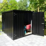 Lagercontainer 3 x 2m Doppeltür kurze seite – Bild 7