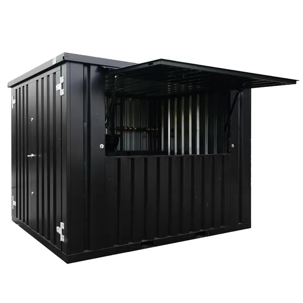 FOCO-BAR-3X2-RAL-9005-1.jpg Bar Container 3×2 Meter Schwarz RAL 9005 – Bild 1