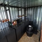 Bar Container 3×2 Meter Schwarz RAL 9005 – Bild 4