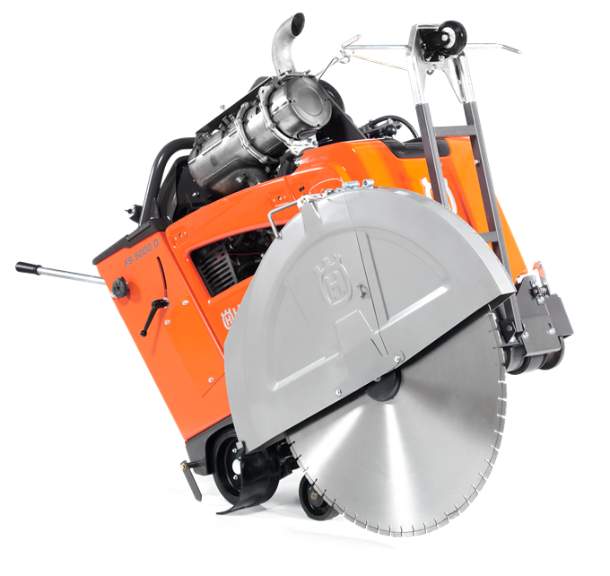 FS5000D.png HUSQVARNA FS 5000 D dieselbetriebener & selbstfahrender Fugenschneider Ø 750 mm – Bild 1