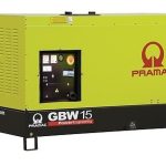 PRAMAC GBW 15 Y dieselbetriebener Stromerzeuger 230-400 V | 14,3 kVA (E-Starter)