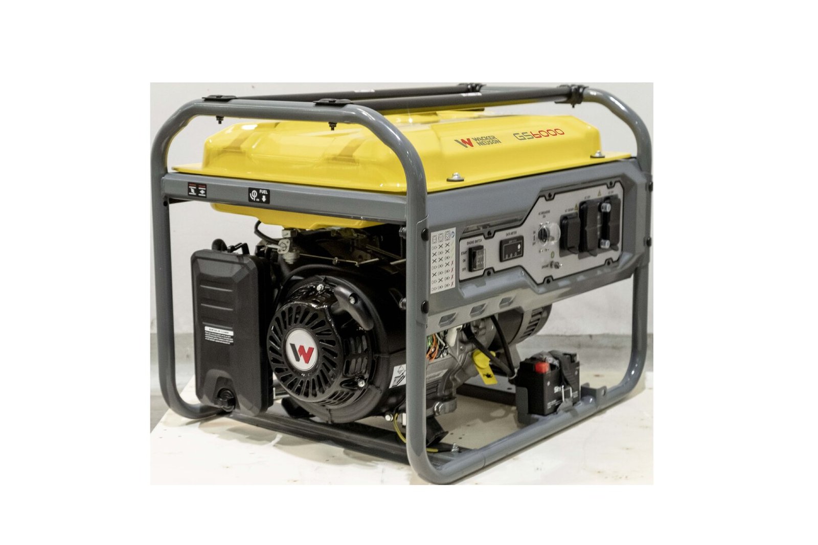 GS6000_Klein_31810d6d-5a7d-4ef9-88f6-95e6ec419792.jpg WACKER NEUSON GS 6000G benzinbetriebener Stromerzeuger 230 Volt | 5,5 kW – Bild 1