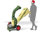 NEGRI Biohäcksler R95-Elektro-Häcksler mit Transporträder