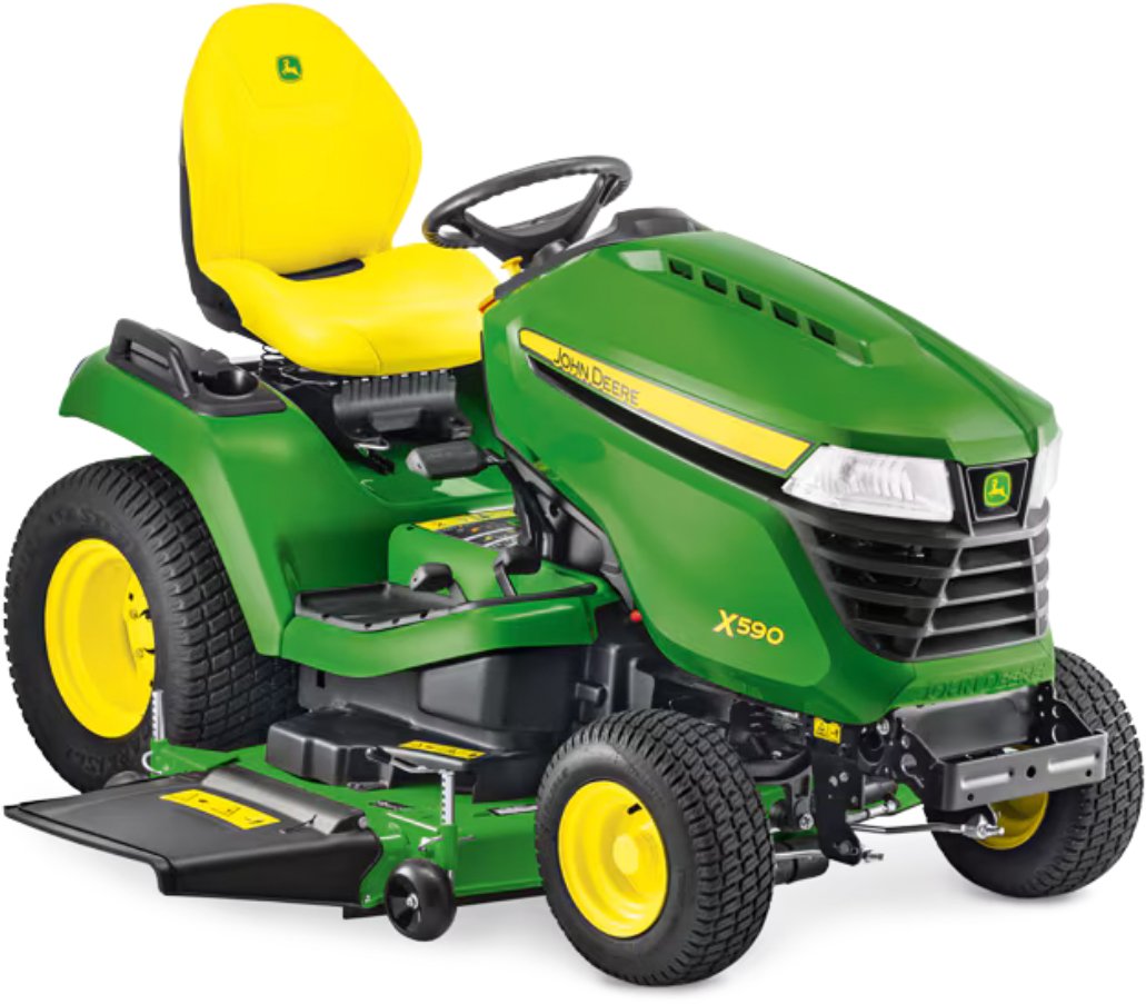 John_Deere_X584_mit_137_cm_Accel_Deep_Ma_82135.jpg John Deere Rasentraktor X590 mit 137 cm Accel Deep Mähwerk – Bild 1