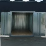 Lagercontainer 3×2 Meter Galvanisiert Doppeltüren Kurze Seite – Bild 5