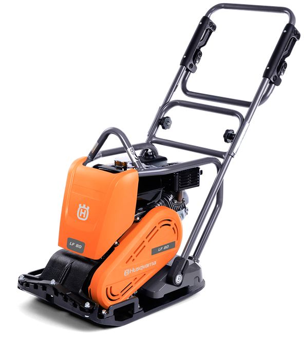 LF80L.png HUSQVARNA LF 75-LF 80 L – Gebrauchtgerät – Rüttelplatte vorlaufend mit 84 kg – Bild 1
