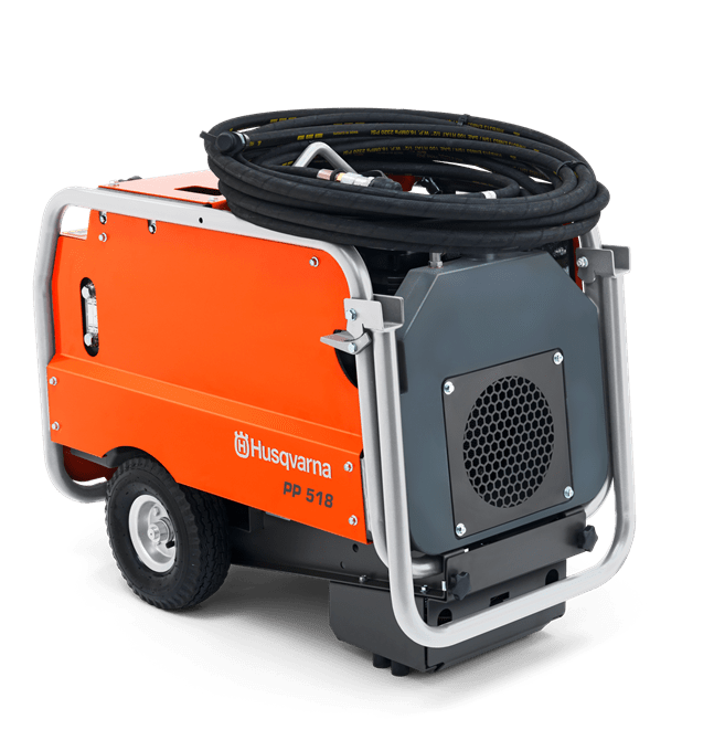 PP518.png HUSQVARNA PP 518 , benzinbetriebenes Hydraulik-Aggregat – Bild 1