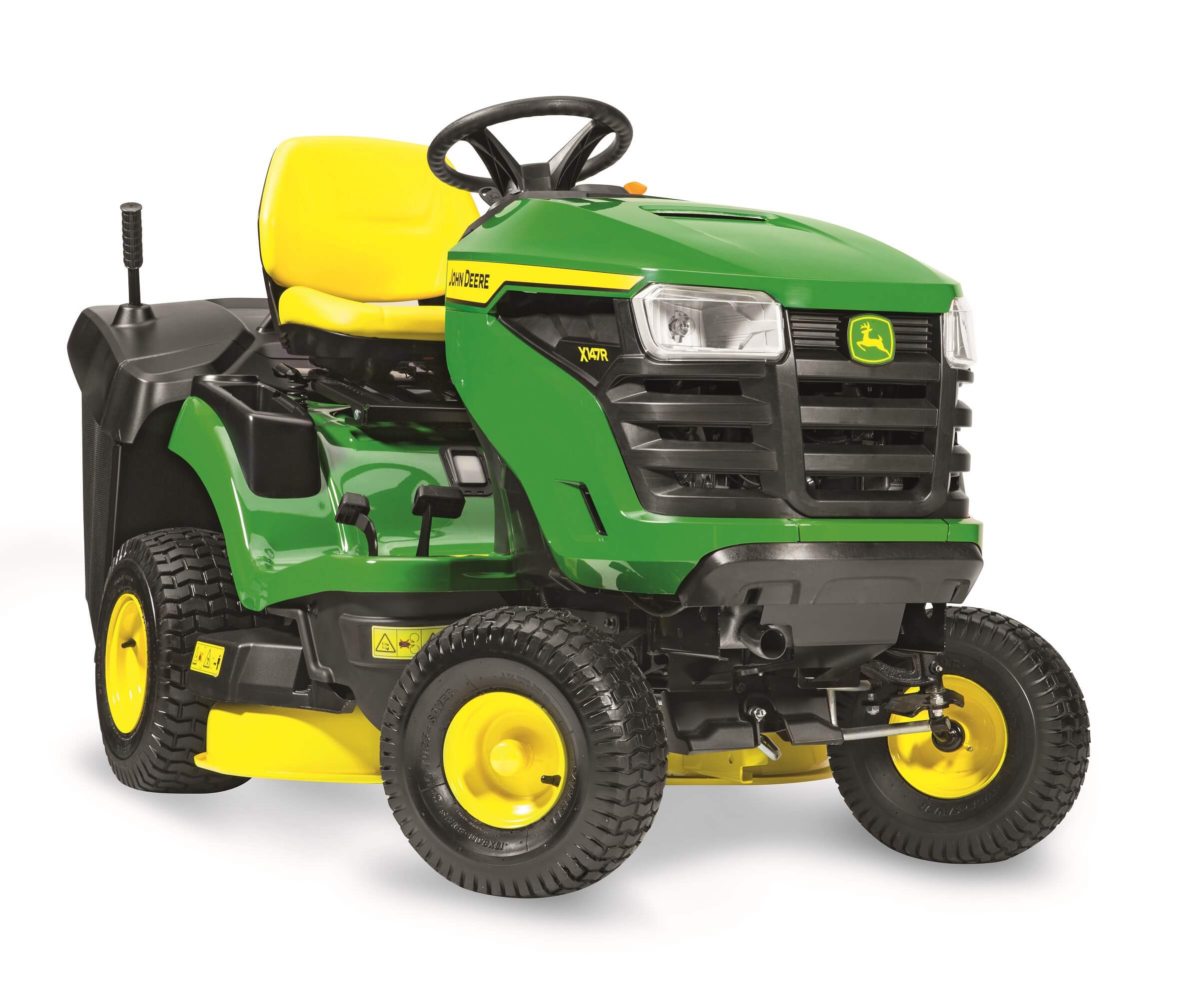 Rasentraktor-JOHN-DEERE-X147R_fbc98c5f-3ce8-4004-b588-dea006549cc7.jpg JOHN DEERE Rasentraktor X147R - Image 1