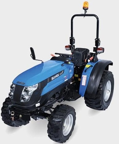 Solis_20_mit_Servolenkung_20250321.jpg Solis Kompakttraktor 20 mit Servolenkung Grundmaschine ohne Bereifung – Bild 1