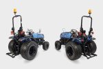 Solis Kompakttraktor 26 Tiger Blau-Metallic Sondermodell Grundmaschine ohne Bereifung – Bild 5