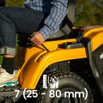 Stiga Akku-Rasentraktor Estate 384e mit 5 A Ladegerät, ohne Akku – Bild 17