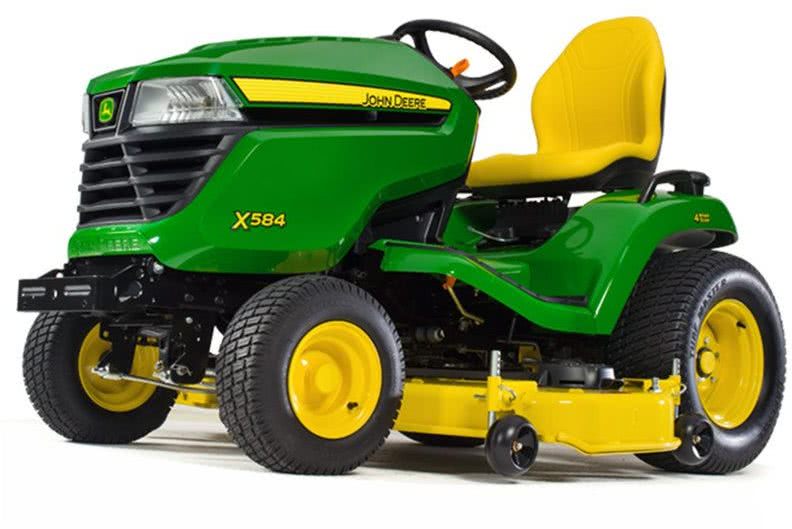 X584_1_dca5242e-928a-48cd-bd56-ab6dd6e714ea.jpg JOHN DEERE Rasentraktor X584 - Image 1