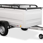 Dachzelt Auto Anhänger 1000kg KT-EB2 – Aluminium Zinkbeschichtung