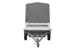 Anhänger 264×125 UNITRAILER FORCE 264 KIPP ungebremst mit H-1100 Rahmen und grauer Plane-Neu – Bild 9