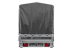 Anhänger 264×125 UNITRAILER FORCE 264 KIPP ungebremst mit H-1100 Rahmen und grauer Plane-Neu – Bild 3