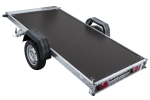 Anhänger 264×125 UNITRAILER FORCE 264 KIPP ungebremst mit H-1100 Spriegel und blauer Hochplane-Neu – Bild 16