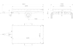 Anhänger 264×150 UNITRAILER GARDEN 265 KIPP mit Gitterwänden, H-0-Rahmen und grauer Plane-Neu – Bild 2