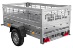 Anhänger Führerschein B Garden Trailer 200 KIPP 200×106 cm 750 kg mit Laubgitteraufsatz-Neu – Bild 6