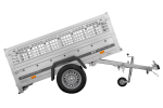 Anhänger Führerschein B Garden Trailer 200 KIPP 200×106 cm 750 kg mit Laubgitteraufsatz-Neu – Bild 9