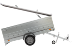 Anhänger GARDEN TRAILER 264 KIPP mit Bordwandaufsatz und Aludeckel-Neu – Bild 8