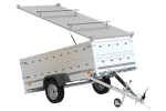 Anhänger GARDEN TRAILER 264 KIPP mit Bordwandaufsatz und Aludeckel-Neu