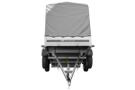 Der Anhänger Garden Trailer 264/2 KIPP MIT STÜTZRAD, H-1100-HOCHSPRIEGEL UND GRAUER PLANE-Neu – Bild 4