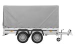Der Anhänger Garden Trailer 264/2 KIPP MIT STÜTZRAD, H-1100-HOCHSPRIEGEL UND GRAUER PLANE-Neu – Bild 3