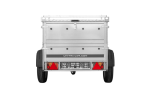 Einachsanhänger 150×106 UNITRAILER GARDEN 150 KIPP mit BIS-Seitenwänden und Aluminiumabdeckung-Neu – Bild 4