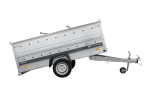 Einachsanhänger 264×125 UNITRAILER FORCE 264 KIPP mit BIS-Seitenwänden und Aluminiumabdeckung-Neu – Bild 7