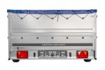 Einachsanhänger 264×150 UNITRAILER GARDEN 265 KIPP mit zusätzlichen Bordwänden, H-0-Rahmen und blauer Plane-Neu – Bild 4