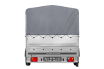 Einachsanhänger 264×150 UNITRAILER GARDEN 265 KIPP mit zusätzlichen Bordwänden, H-800-Rahmen und grauer Plane-Neu – Bild 8