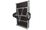 Einachsiger Anhänger auf Blattfedern 264×150 UNITRAILER GARDEN 265/R KIPP mit BIS-Seitenwänden, H-800-Rahmen und blauer Plane-Neu – Bild 8
