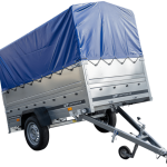 Führerschein B Anhänger GARDEN TRAILER 230 KIPP mit Stützrad, zusätzlichen Bordwänden, Hochplane und Hochspriegel H800-Neu